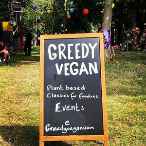 @greedyveganvan on socials  at Greedy Vegan in Chelmsford
