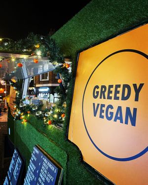 @greedyveganvan on socials  at Greedy Vegan in Chelmsford