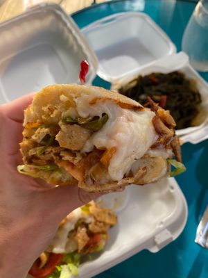 Philly Fake Steak sandwich was incredible! at Banu Vegan in Durham