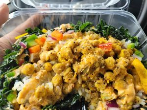 Dee-lish-shush!!! at Banu Vegan in Durham