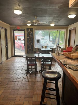Dinning room   at Banu Vegan in Durham