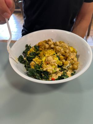 powerbowl at Banu Vegan in Durham