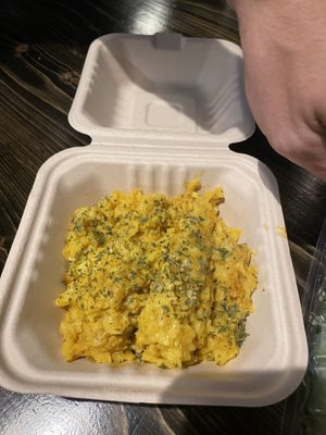 Mac and cheese - super unique but great  at Banu Vegan in Durham