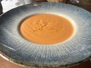 Gazpacho   at Los Telares in La Gomera
