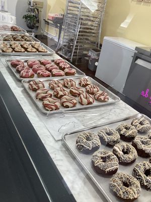 Doughnuts  at Dude's Donuts in Port Orchard
