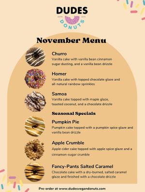   at Dude's Donuts in Port Orchard