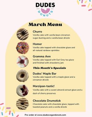 03/24  at Dude's Donuts in Port Orchard