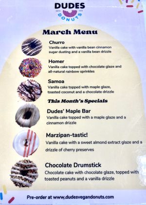 03/2025  at Dude's Donuts in Port Orchard