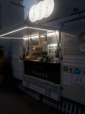 The front at Turlaj Klopsa - Plac Izaaka in Krakow