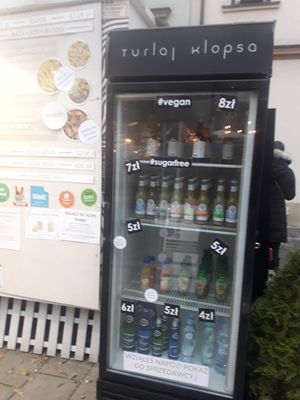 Drinks at Turlaj Klopsa - Plac Izaaka in Krakow