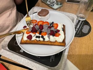 Waffle   at Turlaj Klopsa - Karmelicka in Krakow