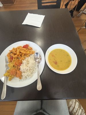   at Govinda's Restaurant in Adelaide