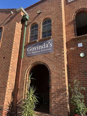   at Govinda's Restaurant in Adelaide