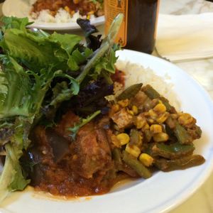 All you can eat at Govinda's Restaurant in Adelaide