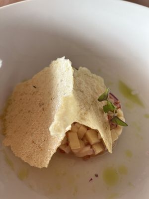 Mango dessert   at Tortuga Lodge & Gardens in Tortuguero