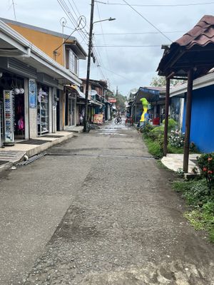 Downtown Tortuguerro  at Tortuga Lodge & Gardens in Tortuguero