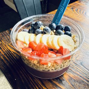 Velvet Açaí Bowl (sub agave for honey)❤️  at Active Culture in Novato