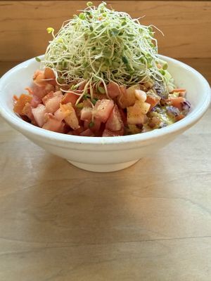 Lentil bowl  at Active Culture in Novato