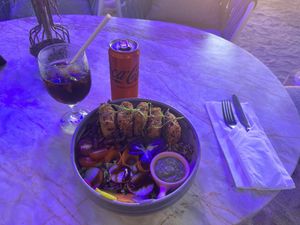 Crispy Sesame Coated Tofu Buddha Bowl  at Cafe Maruja in Boracay