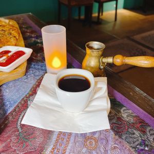 ✨ Arabic Coffee ($5, Vegan) at Beirut Grill in Central Singapore