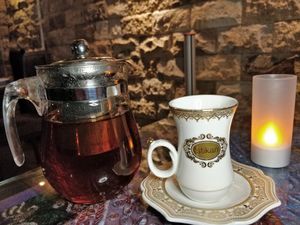 Beirut mint tea at Beirut Grill in Central Singapore