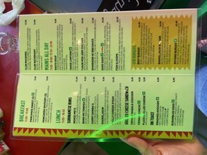 Breakfast, lunch and main menu   at Waterkant in Amsterdam