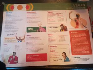 Vegan menu at Lounges - Gatto Lounge in Pontypridd