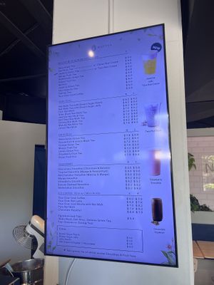 Everything is vegan  at NUTTEA - North Terrace in Adelaide