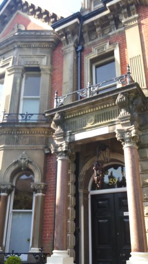 Front of house at BayTree House in Hastings