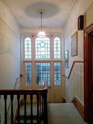 Stairway at BayTree House in Hastings