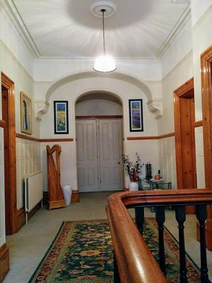 Hallway at BayTree House in Hastings