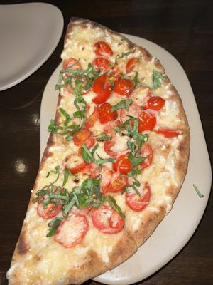The Margarita Pizza  at Mantra Kitchen in Houston