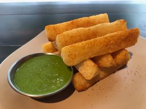 Yucca Fries  at Mantra Kitchen in Houston