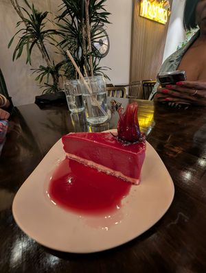 Cheese cake.. 🔥🔥🔥 at Mantra Kitchen in Houston