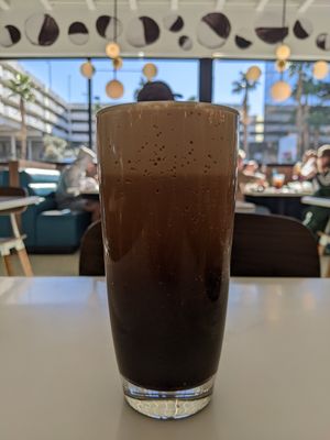Nitro Cold Brewed Coffee (Plain) at Siegel's Bagelmania in Las Vegas