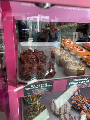 Vegan donut options  at Siegel's Bagelmania in Las Vegas