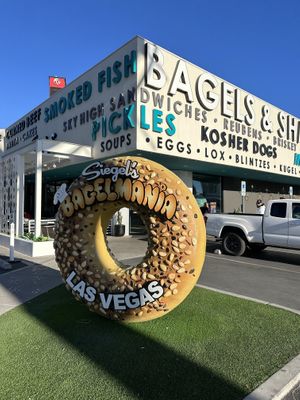 Front  at Siegel's Bagelmania in Las Vegas