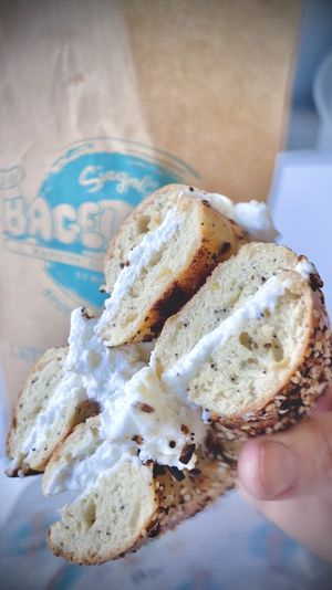 Nice, mellow, beautiful flavor  at Siegel's Bagelmania in Las Vegas