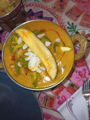 Veganes Mangocurry at Goa in Meckenbeuren