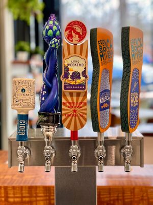 Beer on draft and bottles at Coco Bistro & Bar in Chapel Hill