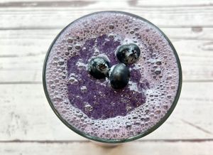 Blueberry & Oat Cream Smoothie   at Coco Bistro & Bar in Chapel Hill