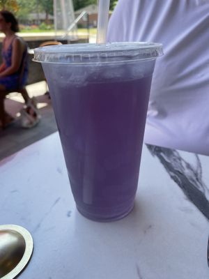 One of their many teas iced - so beautiful  at Coco Bistro & Bar in Chapel Hill