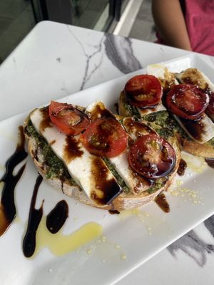 Capers e toast  at Coco Bistro & Bar in Chapel Hill