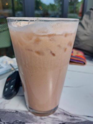 Ice chai at Coco Bistro & Bar in Chapel Hill