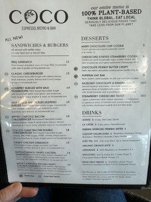   at Coco Bistro & Bar in Chapel Hill