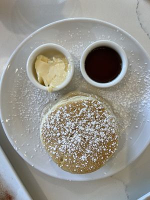 side of pancakes  at Coco Bistro & Bar in Chapel Hill