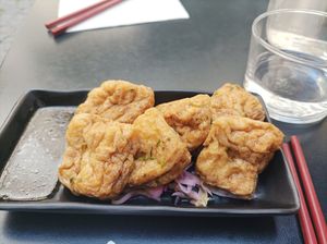 Tofu frit at A La Cantonaise in Angouleme