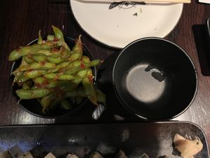Edamame   at AKI in Valletta