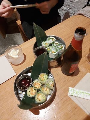 Summer rolls at La Vietnamita in Barcelona