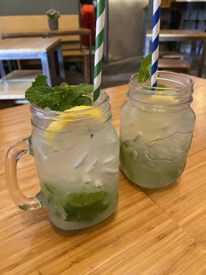 Mint lemonade  at La Vietnamita in Barcelona